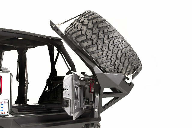 Fab Fours JK2070-1 Spare Tire Carrier Fits 07-18 Wrangler (JK)