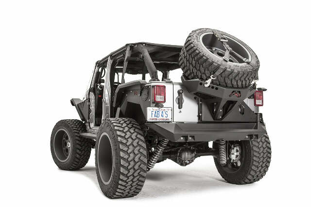 Fab Fours JK2070-1 Spare Tire Carrier Fits 07-18 Wrangler (JK)