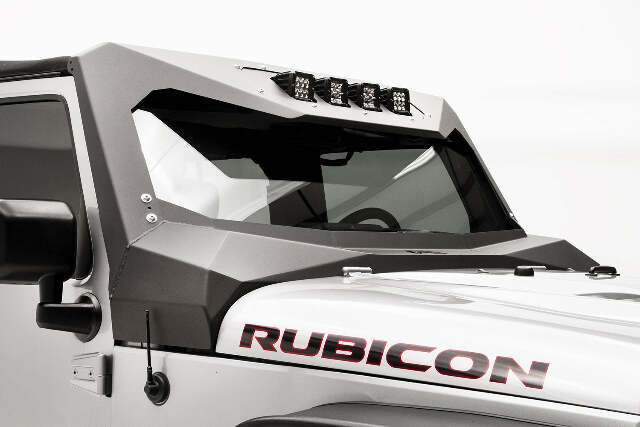 Fab Fours JK3021-1 ViCowl Light Insert Fits 07-18 Wrangler (JK)