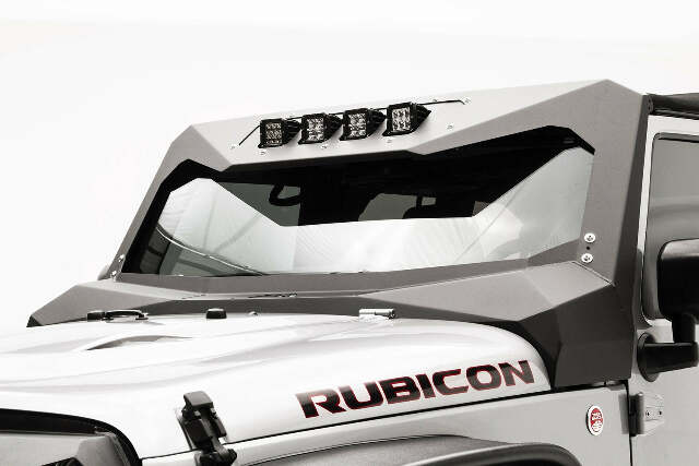 Fab Fours JK3021-1 ViCowl Light Insert Fits 07-18 Wrangler (JK)