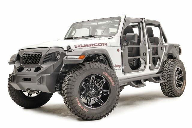 Fab Fours JL1031-1 Full Tube Doors Fits 18-22 Gladiator Wrangler (JL)