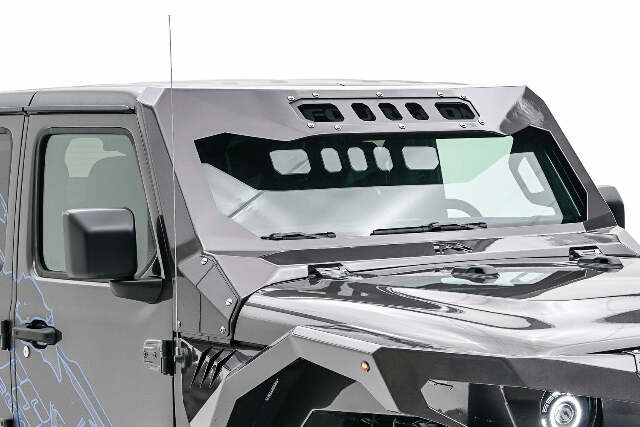 Fab Fours JL3020-1 ViCowl Fits 18-22 Wrangler (JL)