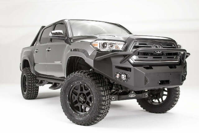 Fab Fours TT16-B3652-1 Premium Winch Front Bumper Fits 16-22 Tacoma