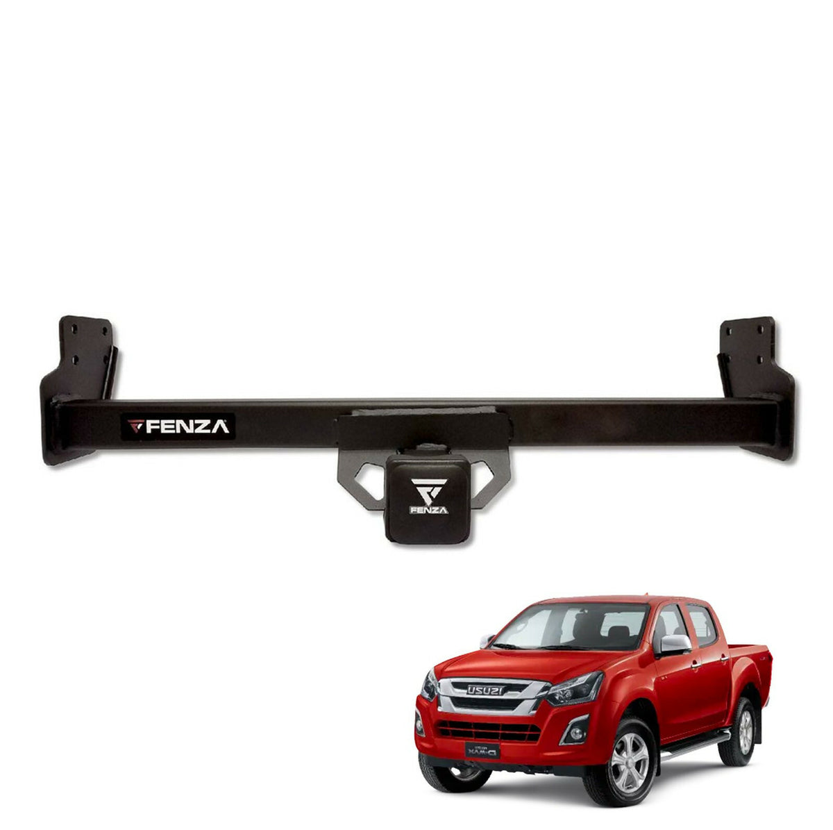 Fenza Towing Trailer Hitch Receiver Class 3 Compatible with Isuzu D-Max  2012-2020
