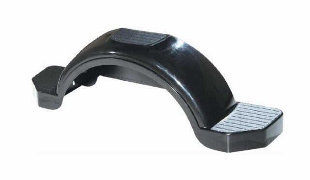 Fulton Trailer Plastic Fender, 12-Inch Tire Size, Black