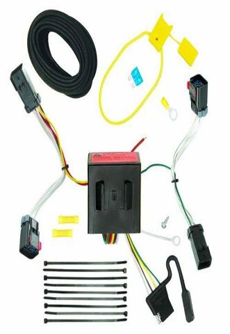 Tekonsha 118539 T-One Connector Assembly Compatible with Jeep Compass,Black