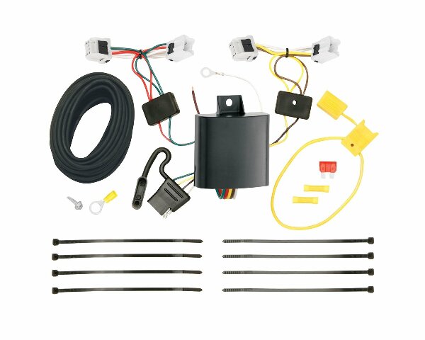 TEKONSHA T-One® T-Connector Harness, 4-Way Flat, Compatible with Select Nissan Sentra, Versa Note
