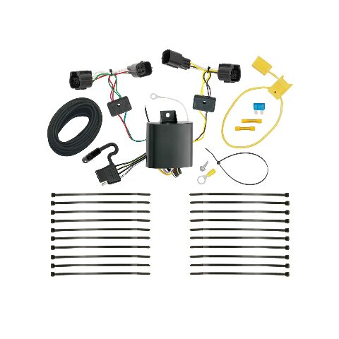 Tekonsha T-One® T-Connector Harness, 4-Way Flat, Compatible with Select Ford Ranger