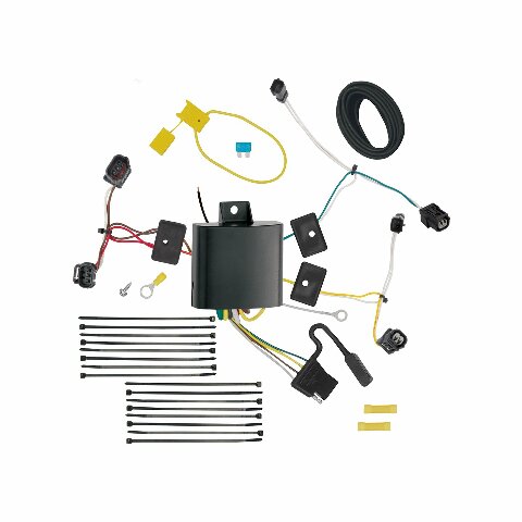 Tekonsha T-One® T-Connector Harness, 4-Way Flat, Compatible with Select Acura TLX