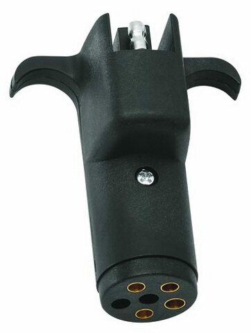 Tow Ready 118700 6-Way Round Pin for 4-Flat Adapter
