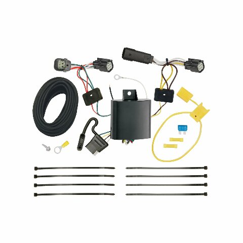 Tekonsha T-One® T-Connector Harness, 4-Way Flat, Compatible with Select Ford Escape