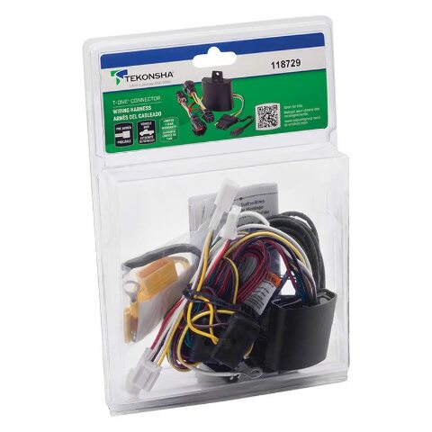 Tekonsha T-One® T-Connector Harness, 4-Way Flat, Compatible with Select Scion iM : Toyota Corolla, Corolla iM