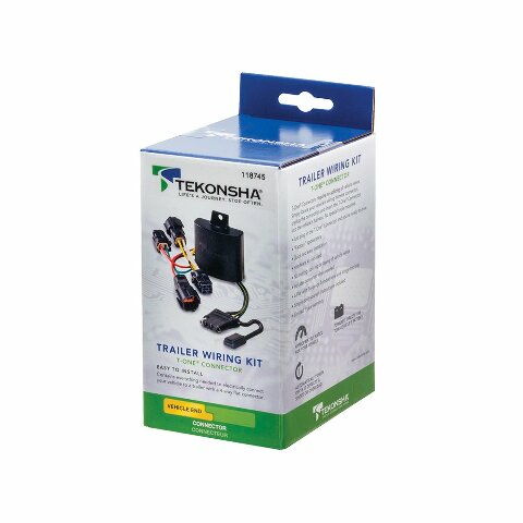 Tekonsha T-One® T-Connector Harness, 4-Way Flat, Compatible with Select Buick Encore