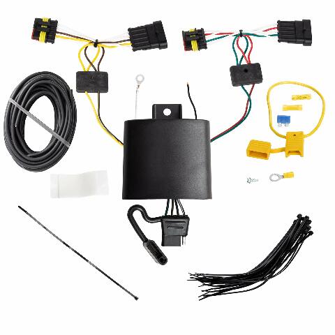 Tekonsha T-One® T-Connector Harness, 4-Way Flat, Compatible with Select Infiniti QX50