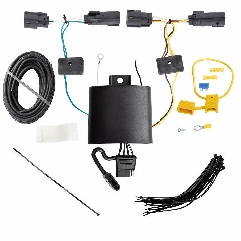 Tekonsha T-One® T-Connector Harness, 4-Way Flat, Compatible with Select Ford Escape