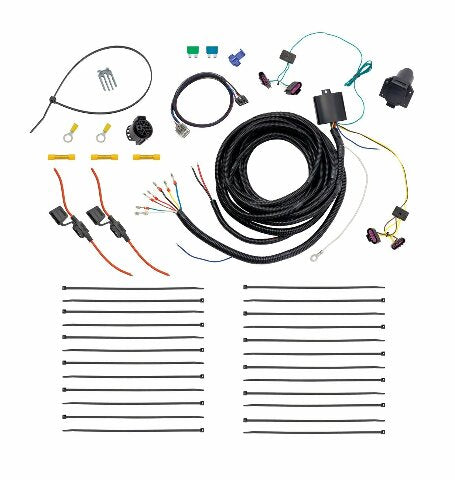 Tekonsha 22113 7-Way Tow Harness Wiring Package - Complete Kit, 1 Pack