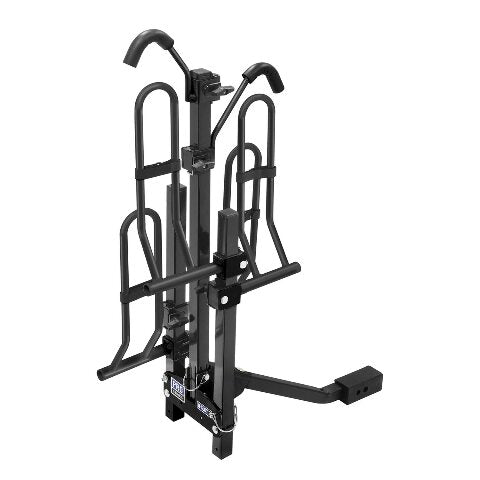 Pro Series Pro-Series 63134 Q-Slot 2 Black 2-Bike Hitch Mounted Bike Carrier