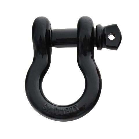 Smittybilt 13047 D-Ring Shackle 3/4" Threaded Pin 4.75 Ton Rating Zinc