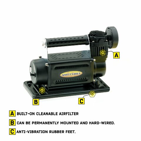 Smittybilt 2780 High Performance Air Compressor