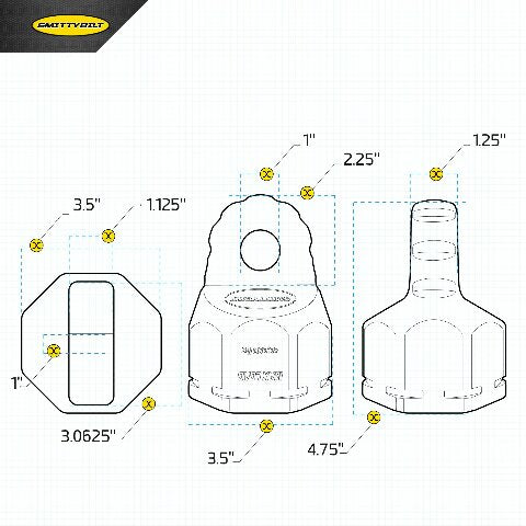 SmittyBilt A.W.S. ALUMINUM - SB2820