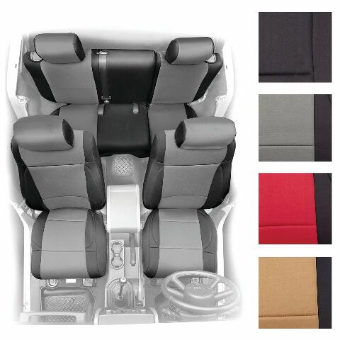 Smittybilt 471525 Neoprene Seat Cover Fits 13-18 Wrangler (JK)