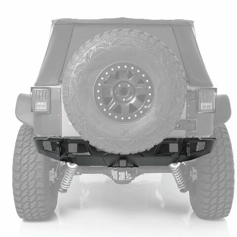 Smittybilt 76732 Stryker Rear Bumper Fits 07-18 Wrangler (JK)