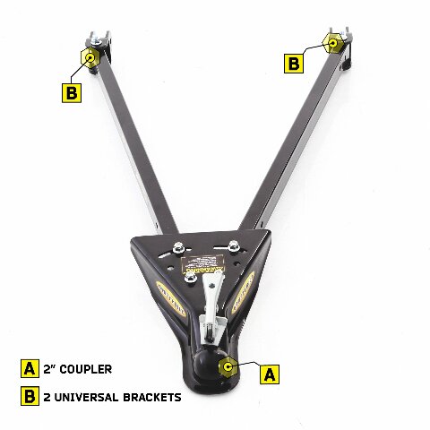 Smittybilt 87450 Tow Bar