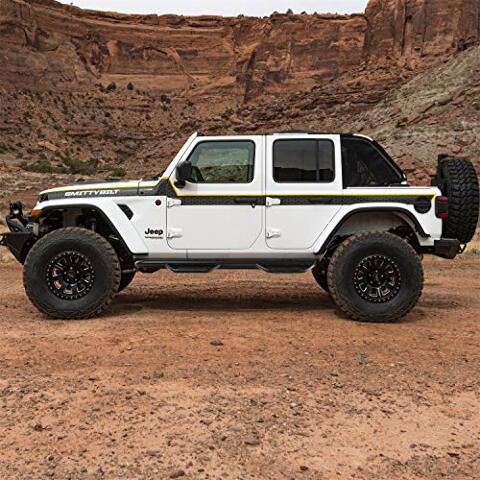 Smittybilt J1866 Sure Step Side Bar Fits 18-20 Wrangler (JL)