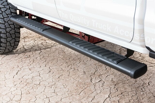 Dee Zee DZ16121 6" Oval Texture Black Steel Side Steps