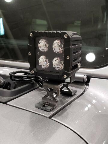 Dee Zee DZ452JL Single Cowl Light Bracket