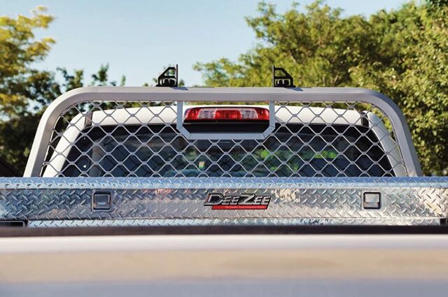 Dee Zee DZ95050R Silver Aluminum Mesh Cab Rack
