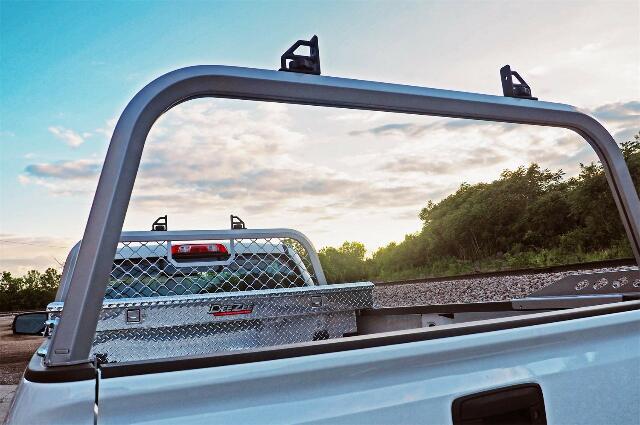 Dee Zee DZ95054R Silver Rear Aluminum Truck Rack