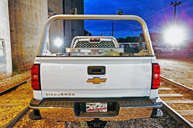 Dee Zee DZ95054R Silver Rear Aluminum Truck Rack