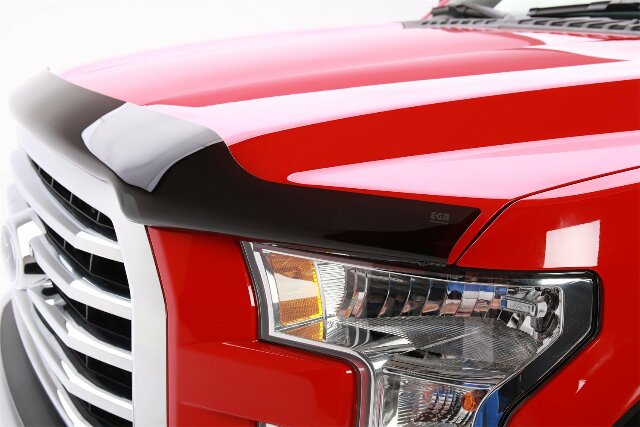 EGR 303471 Superguard Bug hood guard dark smoke compatible with select Ford models