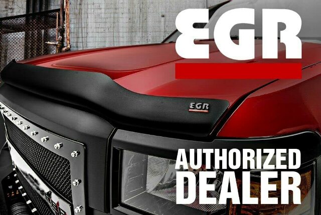 EGR 57 in-channel window visors front and rear set, dark smoke finish, Compatible with select Chevrolet and GMC models 1971