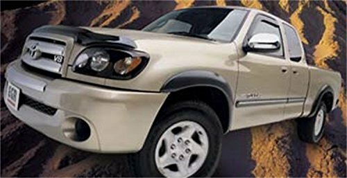 EGR 754694 rugged look fender flare set, matte black finish, compatible with select Toyota Tundra models