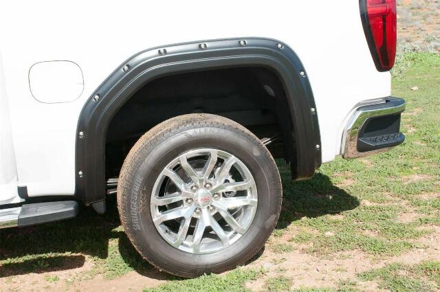 EGR 791794 bolt-on look fender flare set, matte black finish, compatible with select GMC Sierra models