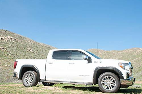 EGR 791794 bolt-on look fender flare set, matte black finish, compatible with select GMC Sierra models