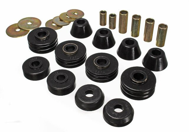 Energy Suspension 3.4108G Control Arm Bushing Mount Set Compatible with GM