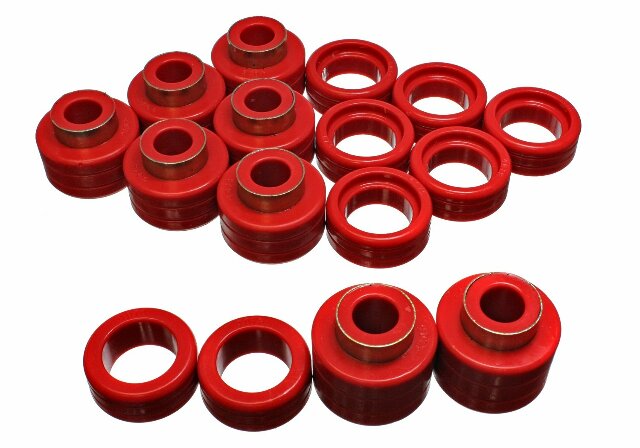 Energy Suspension 3.4122R Control Arm Bushing 2WD and 4WD Body Mount Compatible with Chevy Xtra