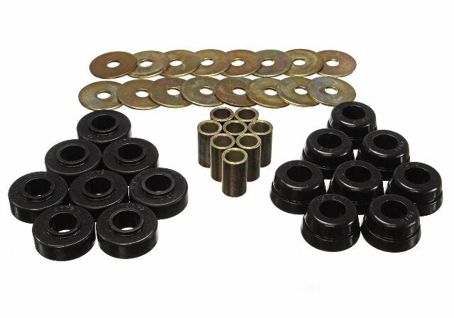 Energy Suspension 3.4126G Body Mount Set with Hardware Compatible with GM