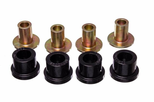 Energy Suspension 8.10107G RACK & PINION BUSHING SET,Black