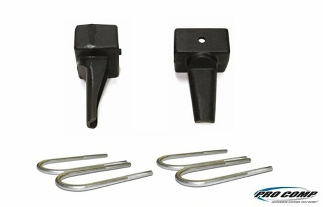 Pro Comp Suspension 58075 Block With U-Bolt Kit Fits 05-22 Hilux Tacoma