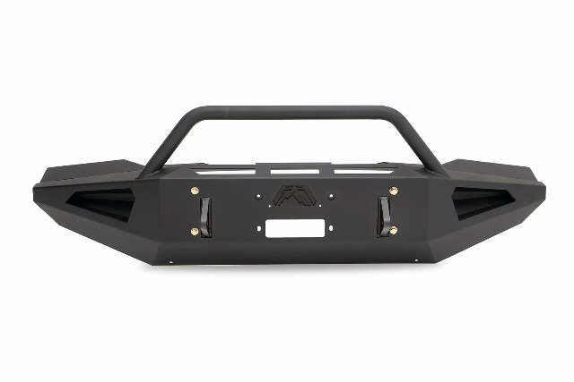 Fab Fours DR06-RS1162-1 Red Steel Front Bumper Fits 06-09 Ram 2500 Ram 3500
