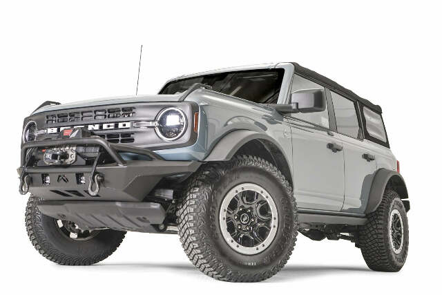 Fab Fours FB21-B5252-1 Stubby Bumper Fits 21-22 Bronco