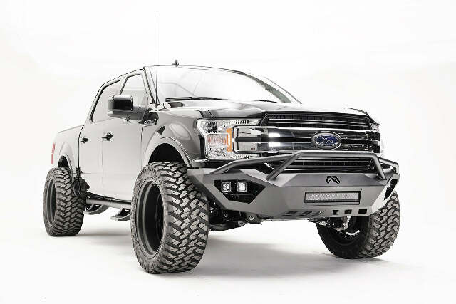Fab Fours FF18-D4552-1 Vengeance Front Bumper Fits 18-20 F-150
