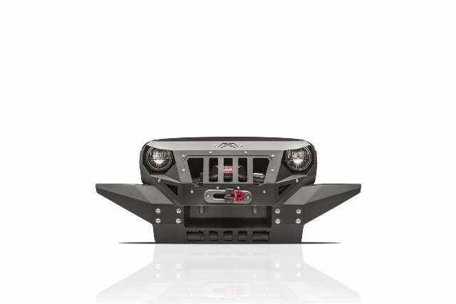 Fab Fours GR1010-1 Grumper Grill/Front Bumper Fits 07-18 Wrangler (JK)