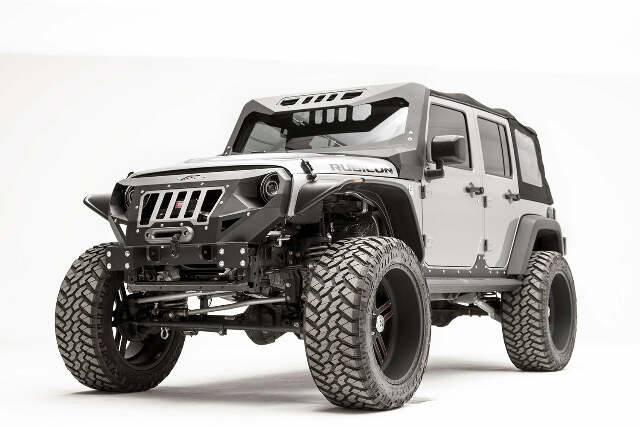 Fab Fours JK3020-1 ViCowl Fits 07-18 Wrangler (JK)