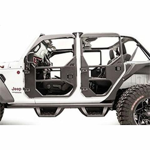 Fab Fours JL1030-1 Full Tube Doors Fits 18-20 Gladiator Wrangler (JL)