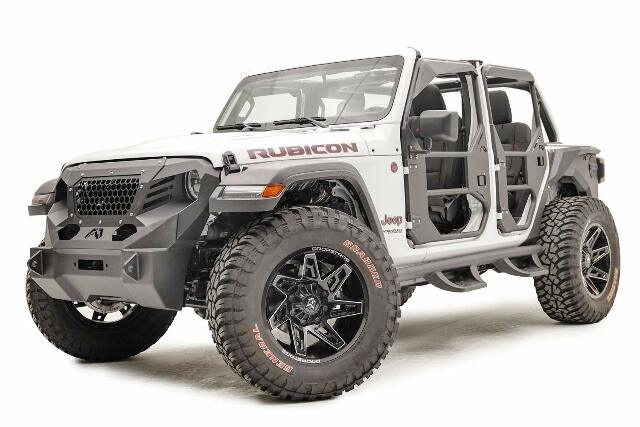 Fab Fours JL1031-1 Full Tube Doors Fits 18-20 Gladiator Wrangler (JL)